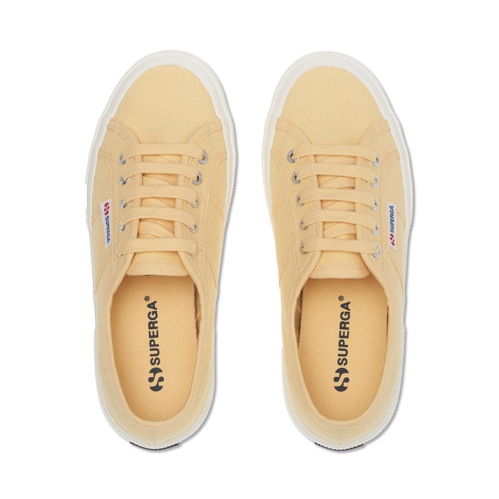 Superga 2750 Cotu Classic Sneakers - Light Yellow