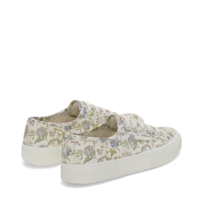 Superga 2750 Floral Print Sneakers - White