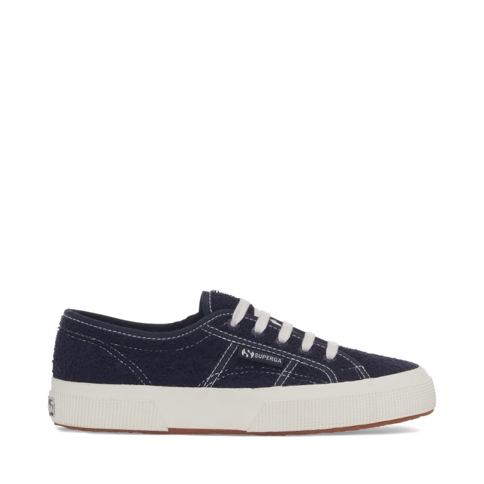 Superga 2750 Cotton Terry Sneakers - Navy White