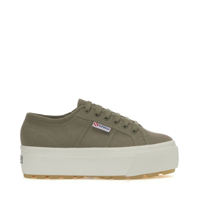 Superga 2790 Tank Sneakers - Green Safari