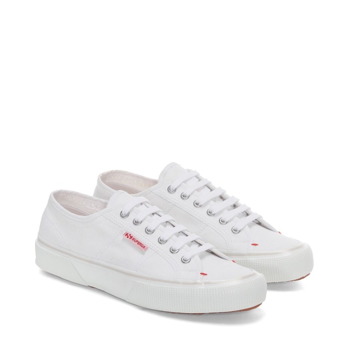 Superga 2490 Bold Sneakers - White Red