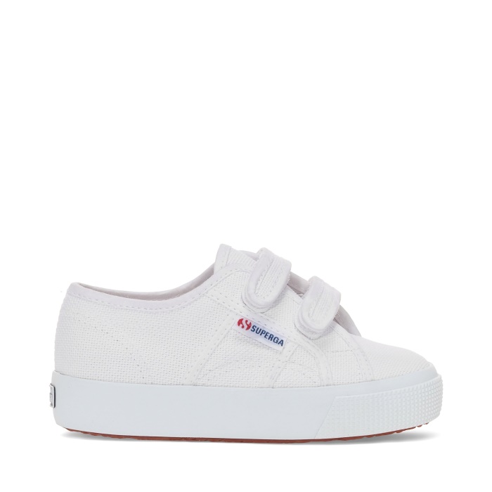Superga 2730 Kids Straps Sneakers - White