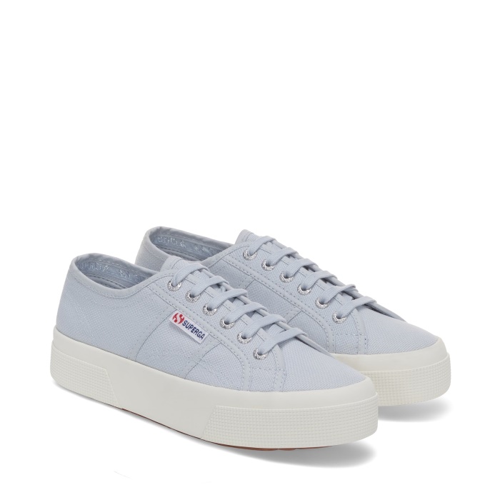 Superga 2740 Platform Grey Lilla