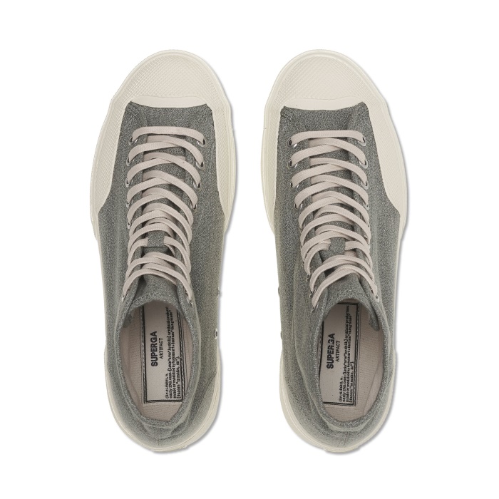 Superga 2433 Salt Pepper Lt Grey-Off White