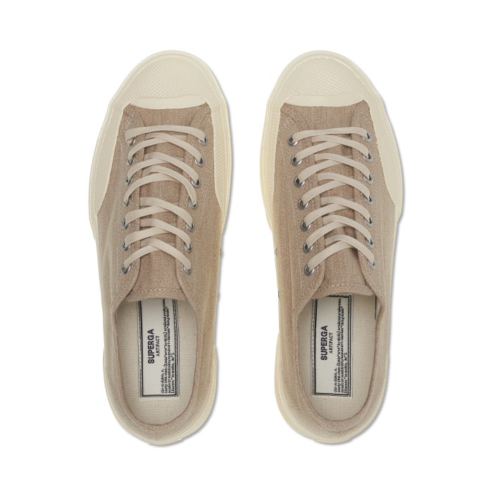 Superga 2432 Salt Pepper Lt Yellow-Off White