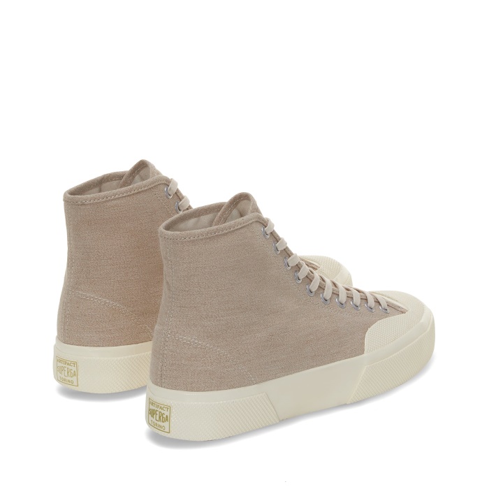 Superga 2433 Salt Pepper Lt Yellow-Off White