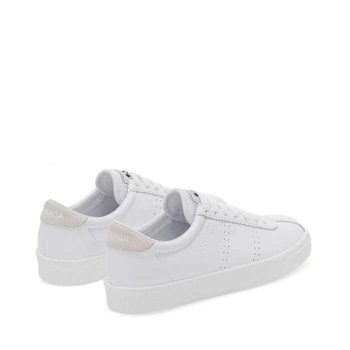 Superga 2843 Club S Comfort Leather Full White-White