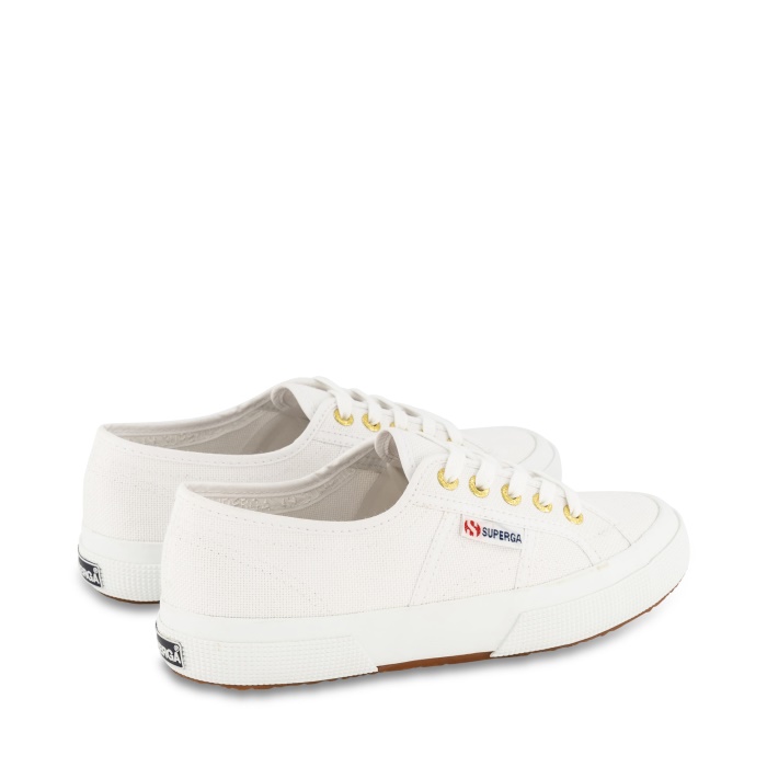 Superga 2750 Cotu Classic White-Gold-White-Yellow Gold