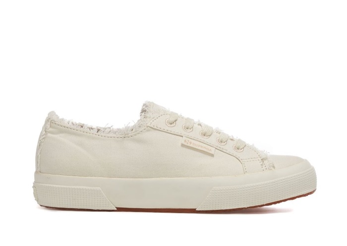 Superga 2750 Fringed Organic Canvas Na Weeds