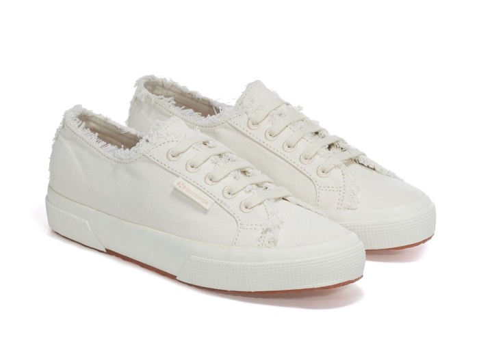 Superga 2750 Fringed Organic Canvas Na Weeds