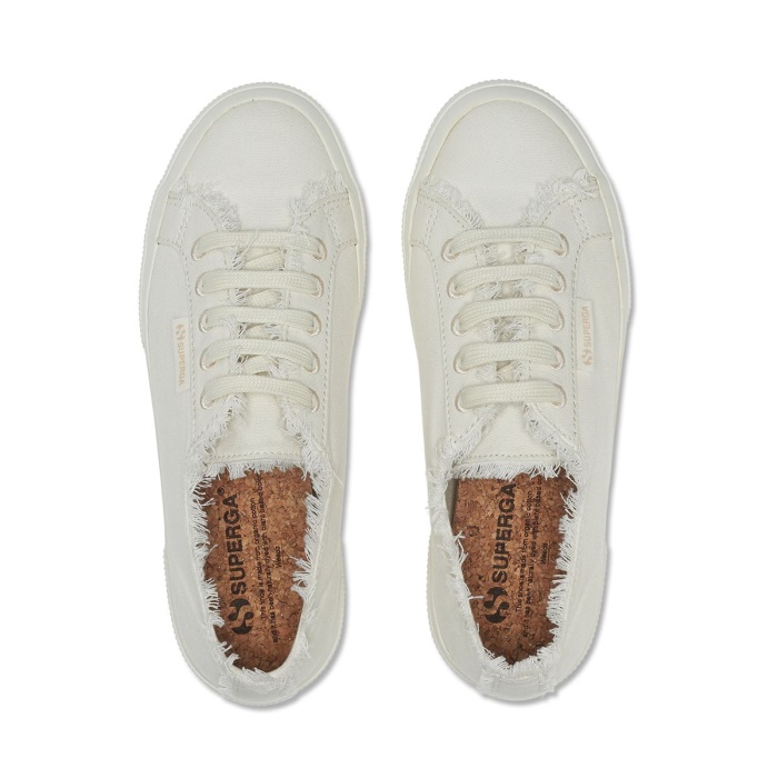 Superga 2750 Fringed Organic Canvas Na Weeds