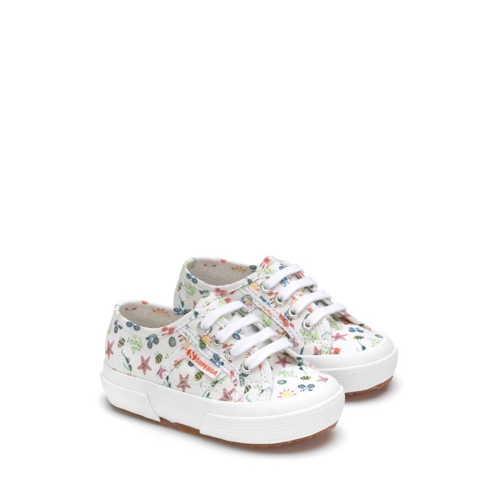 Superga 2750 Fantasy Cotj White-Multicolor Seastar