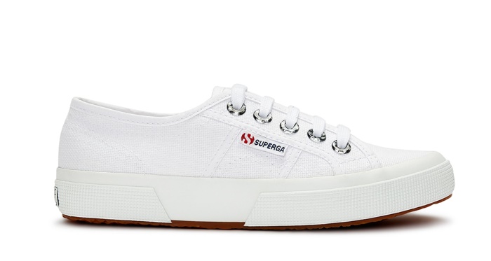 Superga 2750 Resin Eyelets White-Grey Tortoishell