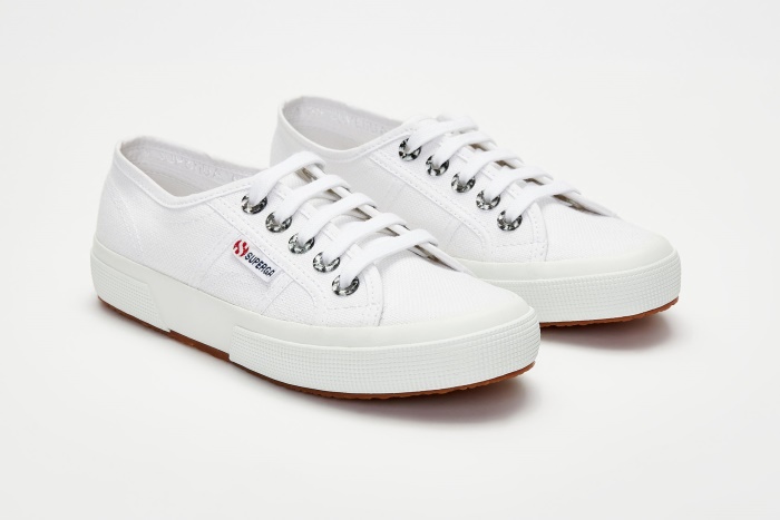 Superga 2750 Resin Eyelets White-Grey Tortoishell