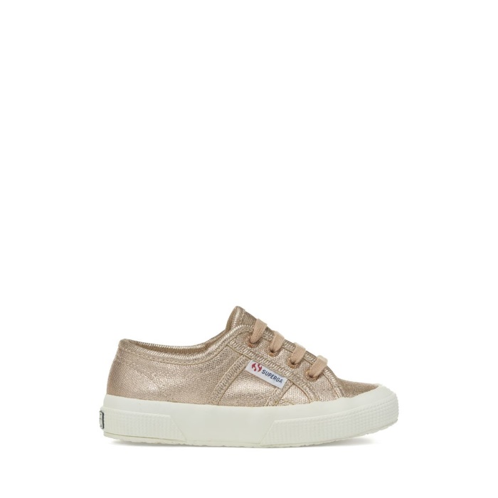 Superga 2750 Kids Metallic Canvas Pink Skin Matt