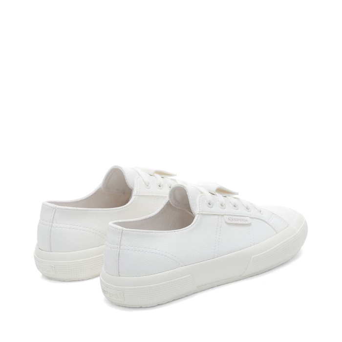 Superga 2750 Grape-Based Faux Leather White-White