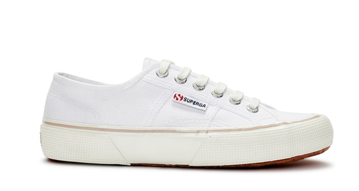Superga 2490 Bold White-Pink Skin