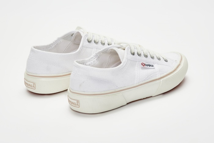 Superga 2490 Bold White-Pink Skin