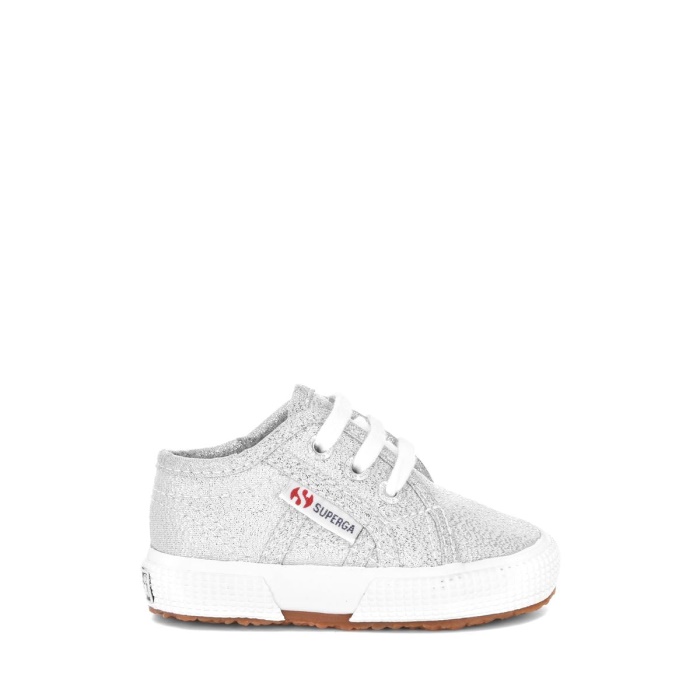 Superga 2750 Lameb Grey Silver