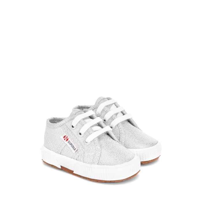 Superga 2750 Lameb Grey Silver