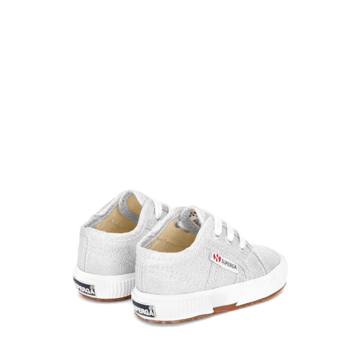 Superga 2750 Lameb Grey Silver