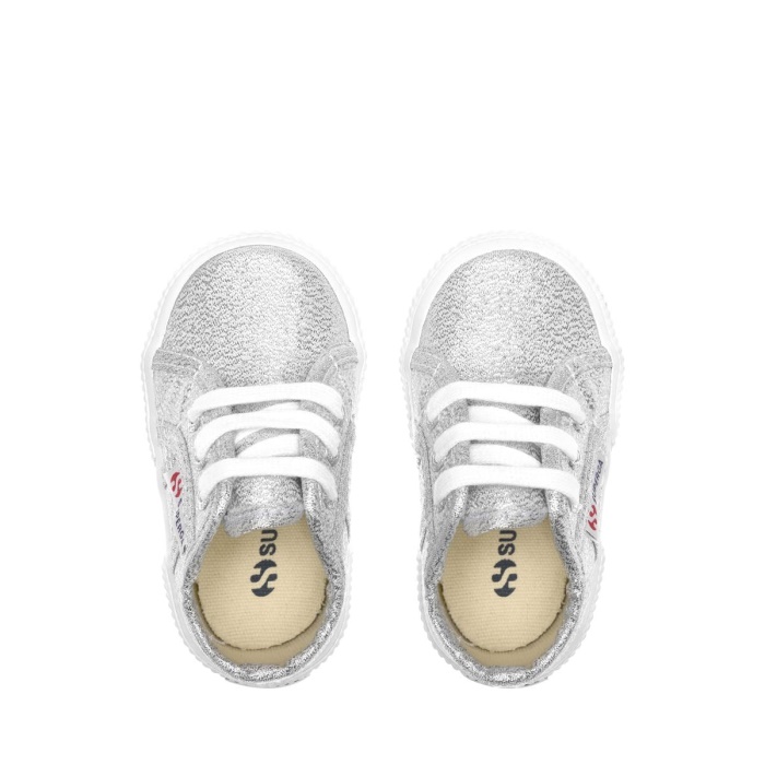 Superga 2750 Lameb Grey Silver