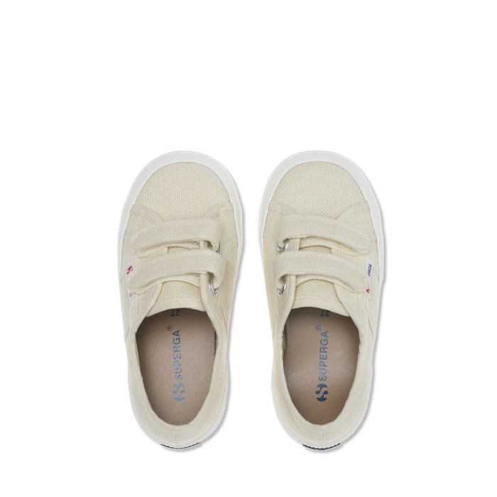 Superga 2750 Cotjstrap Classic Beige Lt Eggshell