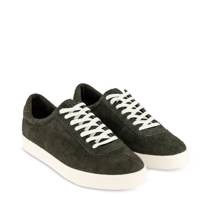 Superga 4834 Club S Up Hairy Suede Green Sherwood