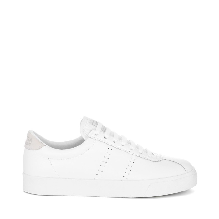 Superga 2843 Club S Comfort Leather Full White