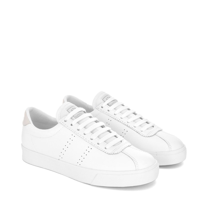 Superga 2843 Club S Comfort Leather Full White