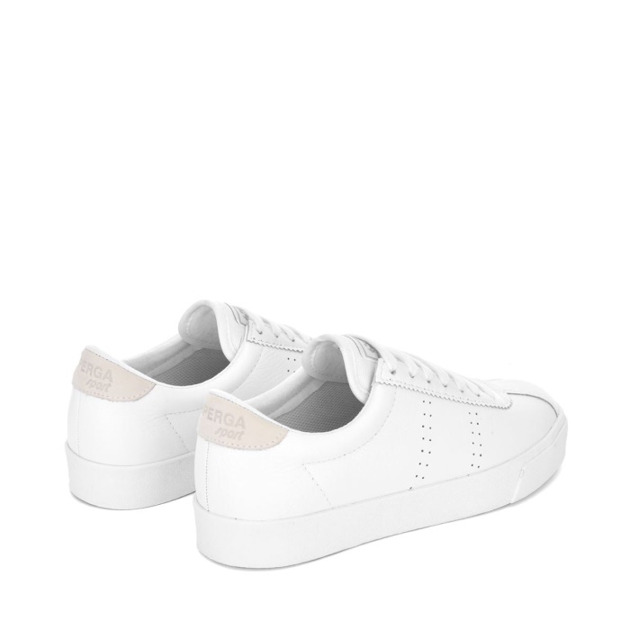 Superga 2843 Club S Comfort Leather Full White