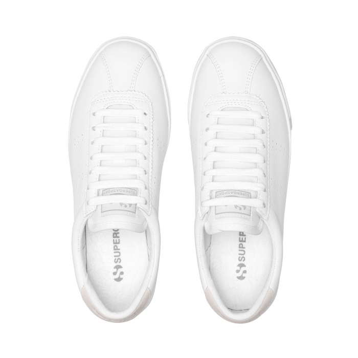 Superga 2843 Club S Comfort Leather Full White
