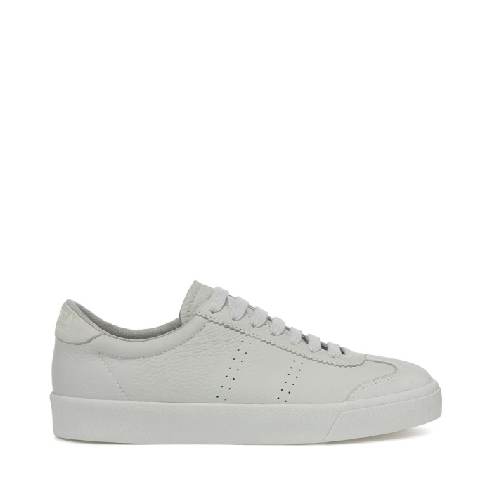 Superga 2843 Club S Cap Buttersoft White Milk-Green Primrose