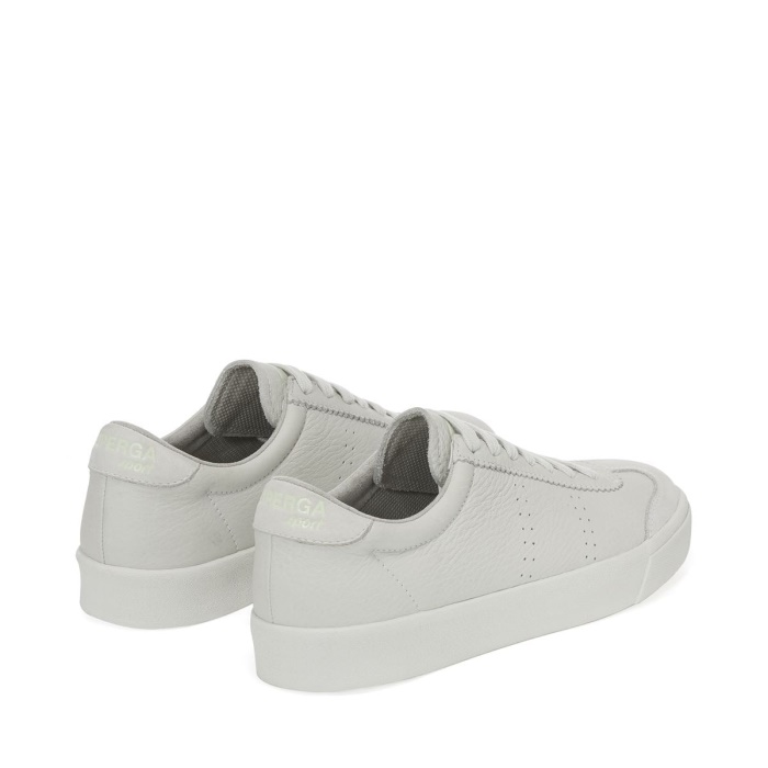 Superga 2843 Club S Cap Buttersoft White Milk-Green Primrose