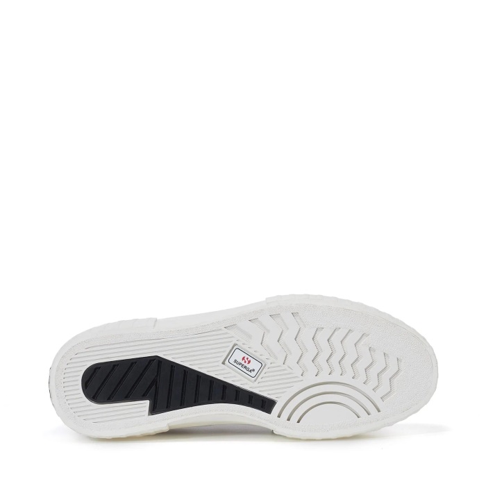 Superga 2631 Stripe Platform Black White