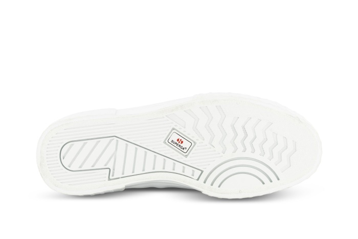 Superga 2631 Stripe Platform Lame Yellow Gold