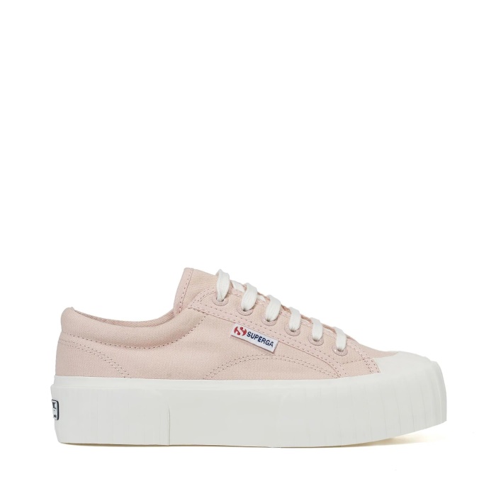 Superga 2631 Stripe Platform Pinkskin