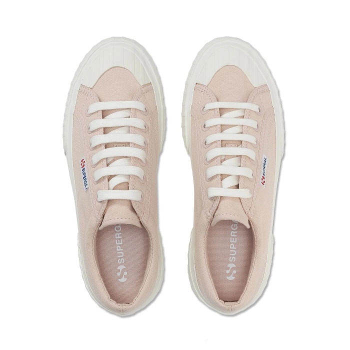 Superga 2631 Stripe Platform Pinkskin
