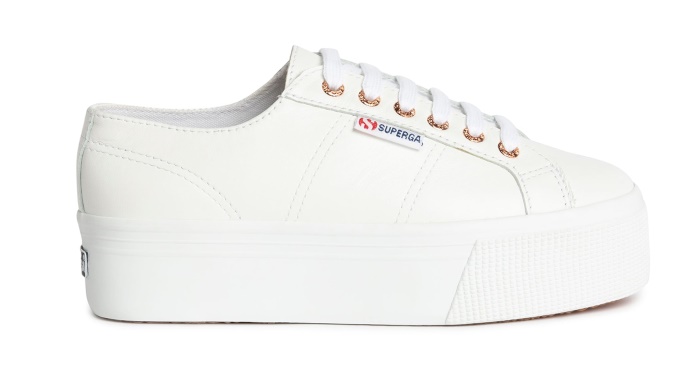 Superga 2790 Nappa Optical White-Rose Gold