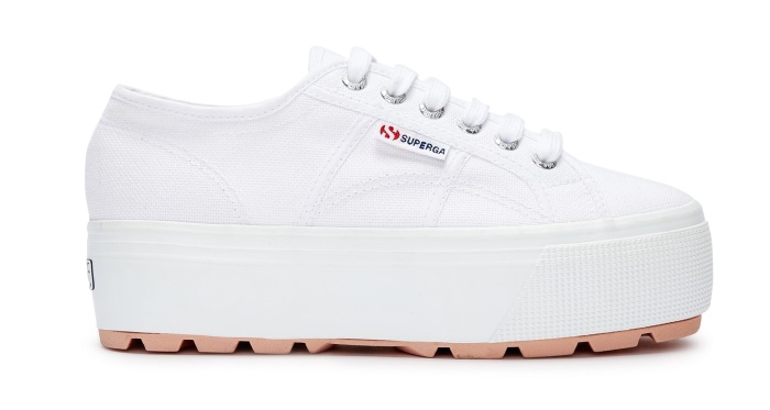 Superga 2790 Tank White-Pink Smoke