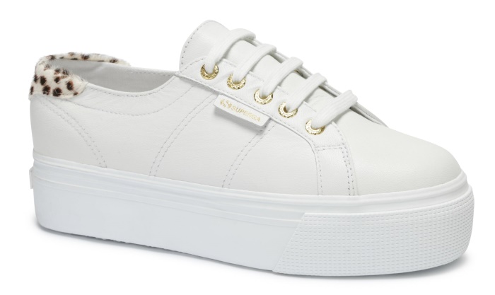 Superga 2790 Goatnappaleaw Pony Hair White-Dalmation