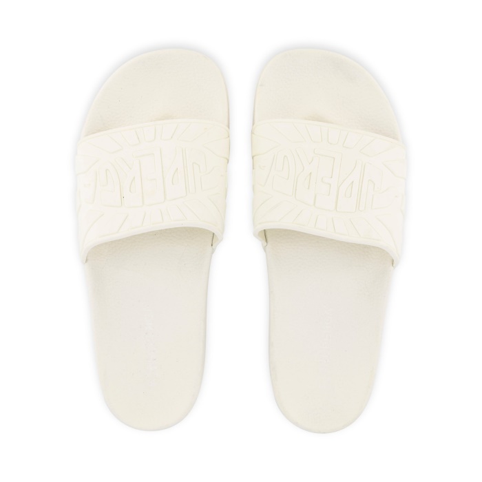 Superga 1908 Slides Raggiera Logo Total White