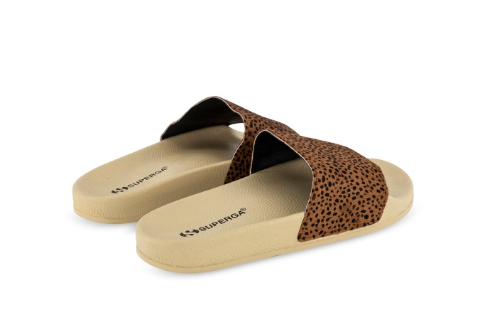 Superga 1908 Printed Calfhair Beige Light Dalmation