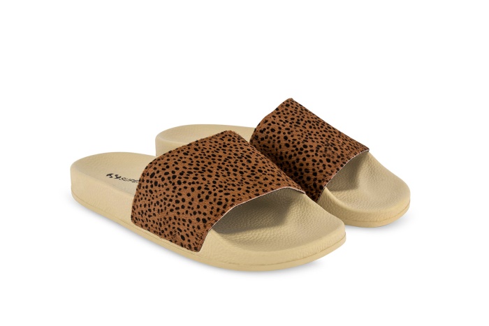 Superga 1908 Printed Calfhair Beige Light Dalmation