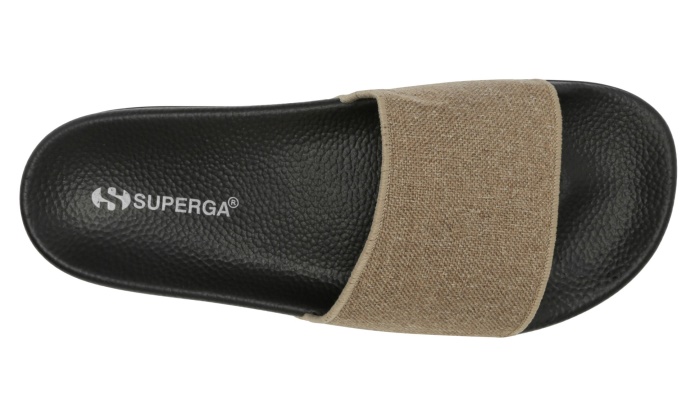 Superga 1908 Linen Green Tortora Black