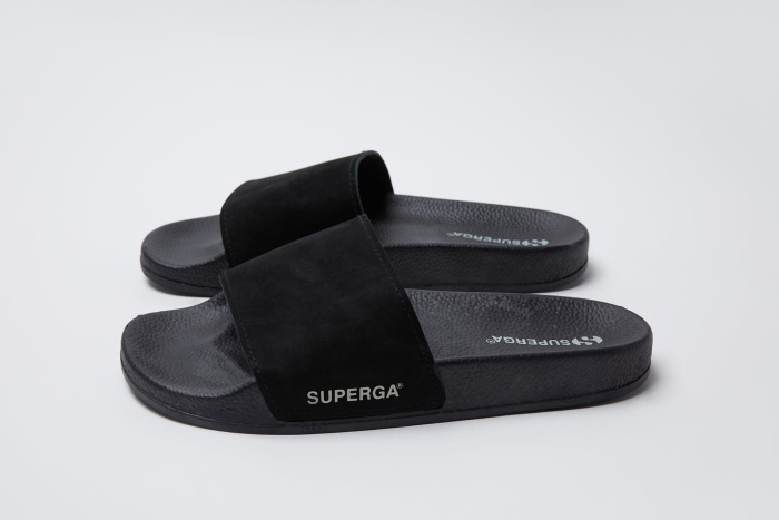 Superga 1908 Slides Buttersoft Black