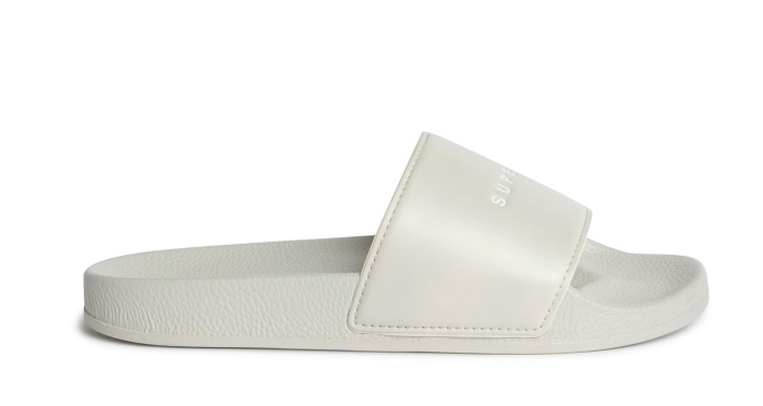 Superga 1908 Slides Polysoft Grey Sand
