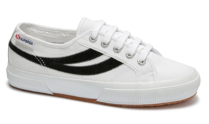 Superga 2953-Cotusuede White-Black