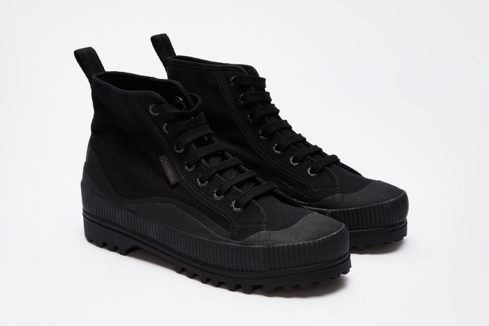 Superga 2469 Alpina Wave Hd Print Black-Grey Mix