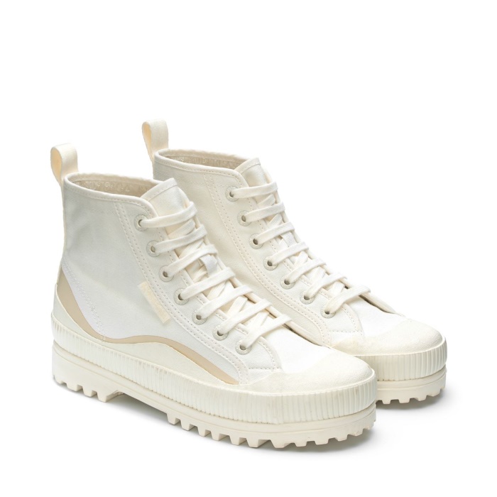 Superga 2469 Alpina Wave Hd Print White-Beige Mix